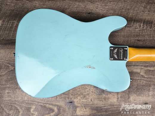 Relic Sonic Blue Bigsby P90
