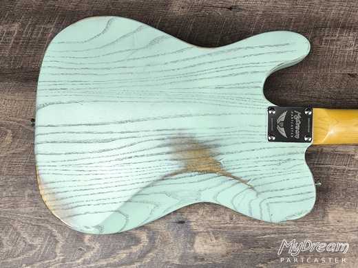 Old Ash Surf Green Lollar Gold Foil