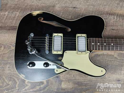 Black Thinline Silver Foil PAF