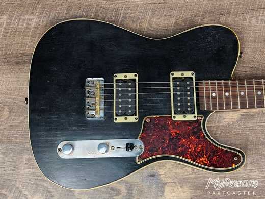 Black HH Tele avec double bindings