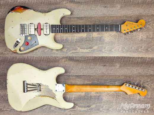 Aged White over Sunburst HSP90 Asyllum Freeway